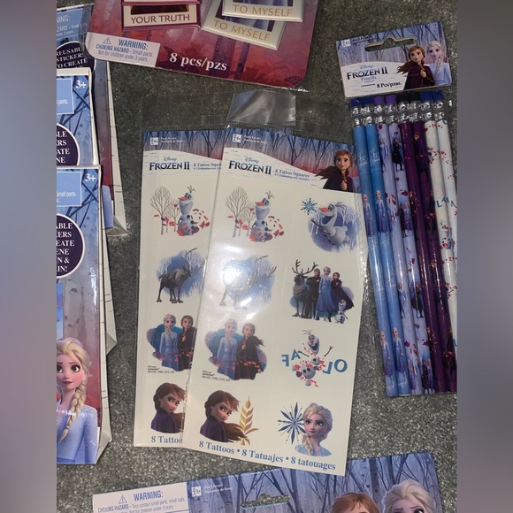 Disney Frozen Celebration birthday party Kit with Blue and Purple Accents